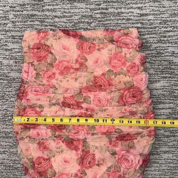 NWT Alamour The Label 2-Piece Shailee Midi Set Large Pink Floral - Picture 12 of 16